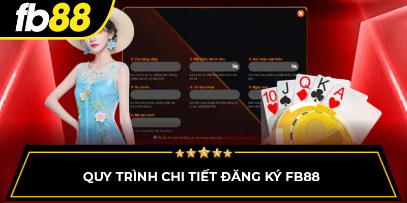 Quy trình chi tiết đăng ký FB88 